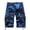 Dark Blue, variant on Dolkfu Man Shorts for Men Workwear Zipper Loose Fit Straight Leg Camouflage Cargo Shorts 2025 Trendy Mens Shorts,29