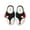 Black, variant on Cozy Comfort Unisex Penguin Critter Scuff Slippers