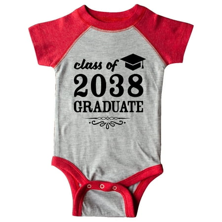 

Inktastic Class of 2038 Graduate with Graduation Cap Gift Baby Boy or Baby Girl Bodysuit