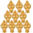 thumbnail image 6 of WHAMVOX 10pcs Decorative Vintage Curtain Rail Caps Plastic Pole Finial Ends Replacement Accessories for Hotel Apartment 26-28mm D Curtain System Repairs, 6 of 8