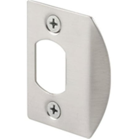 Prime Line Products E2456 Door Strike Plate Satin Nickel