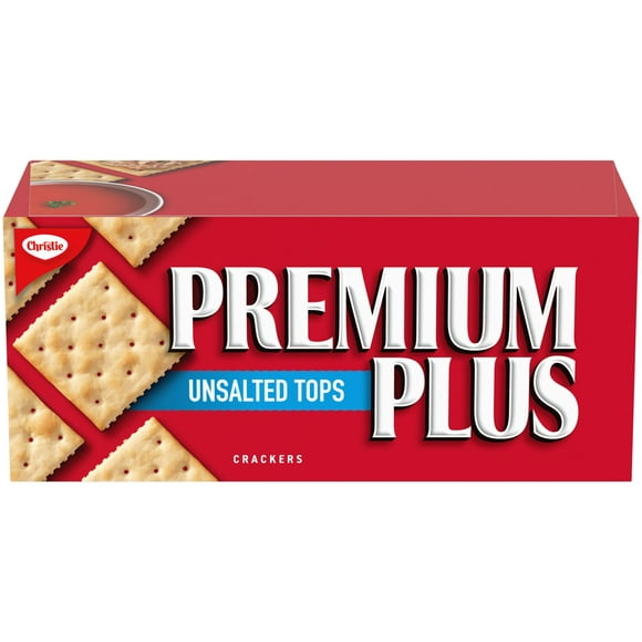 Premium Plus Unsalted Tops Crackers, 450 g