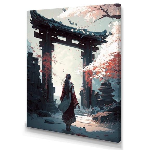 Designart Architectural City Landscape III Canvas Wall Art