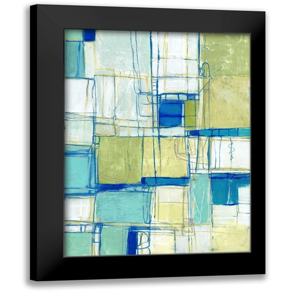 Mirabelli, Lori 12x14 Black Modern Framed Museum Art Print Titled - Shall We Dance