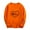 Orange, variant on Kids Hoodies Girls Toddler Long Sleeve Crew Neck Casual Fitted Outdoor Loose Hoodie Sports Shirt Trendy Clothes Winter&nbsp;Clothes Older Children Pullover Pink 5-6 T