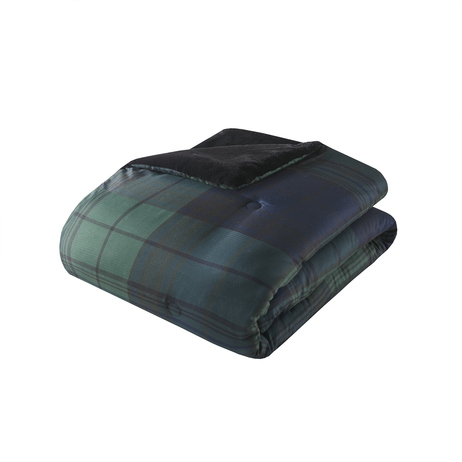 Woolrich Cedar Green Plaid 3 Piece Comforter Set, King