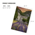 thumbnail image 3 of Lantern Press 1000 Piece Jigsaw Puzzle, Provence, France, Lavender Fields, 3 of 5