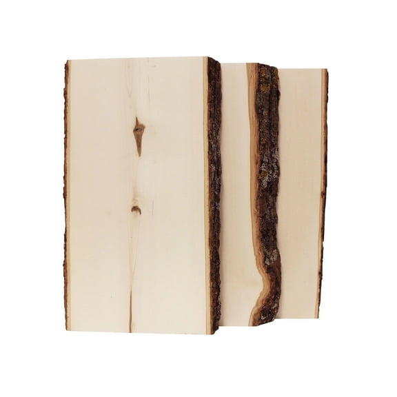 Thick Rustic Basswood Plank, Pack of 3 Pieces