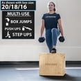 thumbnail image 6 of Synergee 3 in 1 Wood Plyometric Box for Jump Training and Conditioning 16/14/12, 6 of 6