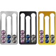 thumbnail image 4 of Coffee Pod Holder For Vertuo Capsules,wall-mounted Storage Rack For Coffee Capsules,capacity:17,bla, 4 of 5