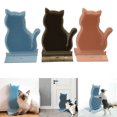 thumbnail image 5 of Cepillo de automasaje para gatos, juguete de aseo con hierba gatera, esquina de pared, peluquero para gatos, peine para eliminar el pelo de la caspa, cepillo para picazón de gato, masaje rosa oso de fresa Electrónica, 5 of 5