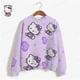 thumbnail image 3 of Sudadera con capucha con estampado de HELLO KITTY para mujer, ropa de calle, sudaderas con capucha de gran tamaño, sudaderas cortas con capucha para mujer Y2k, 3 of 5