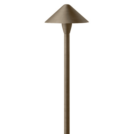 1 Light 8 Cast - Lighting Accessories 1 Light With Matte Bronze Integrated Cast Brass 8 inch 2.3 Watts