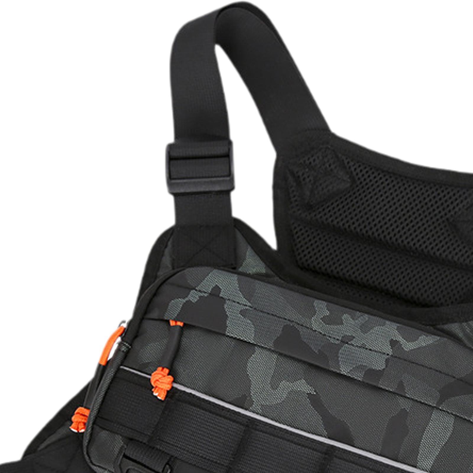 Sharprepublic Chest Bag for Men with Extra Storage Running Vest for Travel Sports Workouts green