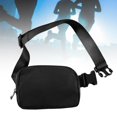 thumbnail image 3 of Riñonera portátil DYNWAVEMX unisex monedero pequeño resistente al agua para entrenamiento escalada ciclismo caminar Negro, 3 of 8