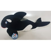 Vintage 1980s Sea World Shamu Orca Whale Plush 20"