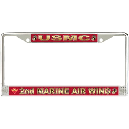 2nd Marine Air Wing License Plate Frame