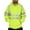 Green, variant on Hinvhai High Visibility Safety Workwear for Men Hi-Vis Reflective Hooded Sweatshirts Hoodie Pullover for Construction Black XL(XL)