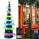 thumbnail image 1 of Árbol de Navidad JDS de Fortuning de 5 pies con luces LED y control remoto, 1 of 6