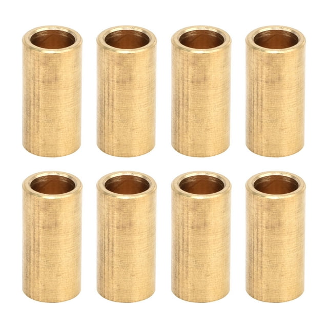 8 bujes de bronce con buena capacidad de carga y resistencia al desgaste, manguito de cobre para equipos eléctricos.