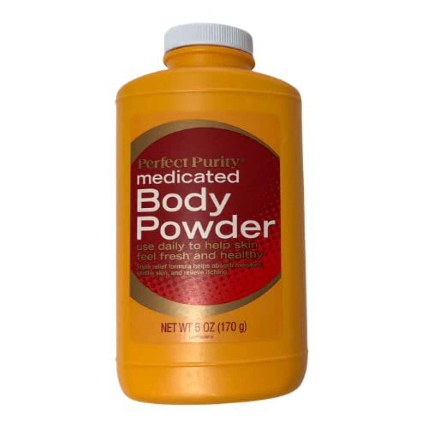 Perfect Purity Medicated Body Powder Triple Relief Formula, Absorbs