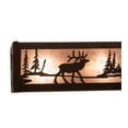 thumbnail image 2 of Meyda 250533 24 in. Elk At Lake Vanity Light, 2 of 7