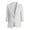 White, variant on Achuyrbd Women's Dressy 3/4 Sleeve Blazer, Notch Lapel One Button Open Front Blazers, Casual Work Lightweight Suit Jacket, S-2XL