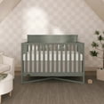 thumbnail image 3 of Dream On Me Owen 5-in-1 Convertible Crib, Greenguard Gold & JPMA Certified, Converts from Baby Crib to Toddler Bed, Kids Bed and Full Size Bed, Sea Grass, 3 of 10