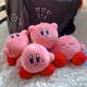 thumbnail image 2 of LLavero de peluche Kirby para niños, llaveros de estrella de moda, colgante de coche rosa, regalos de Juguetes, 2 of 5