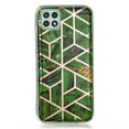 thumbnail image 2 of For Samsung Galaxy A22 5G Stylish Geometric Marble Texture Pattern Soft Silicone Rubber Hybrid Anti-drop Lightweight Slim Phone Case Cover For Samsung Galaxy A22 5G,Green Marble, 2 of 4
