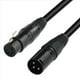 thumbnail image 2 of 5X Cable de Audio XLR Macho de 3 A XLR Hembra de 5 Y XLR Hembra de 3 A XLR Macho de 5 , para MicróFono DMX Luz de Escenario, 2 of 5