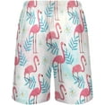thumbnail image 3 of GZHJMY Flamingo Pajama Pants Short for Men, Lounge Pants Lightweight Men Pajama Bottoms with Drawstring Pockets, Christmas New Year Birthday Gifts, XX-Large, 3 of 7
