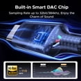 thumbnail image 2 of Adaptador de audio UGREEN Aux a USB C tipo C 3,5 mm Hi-Res 32 bits, 2 of 7