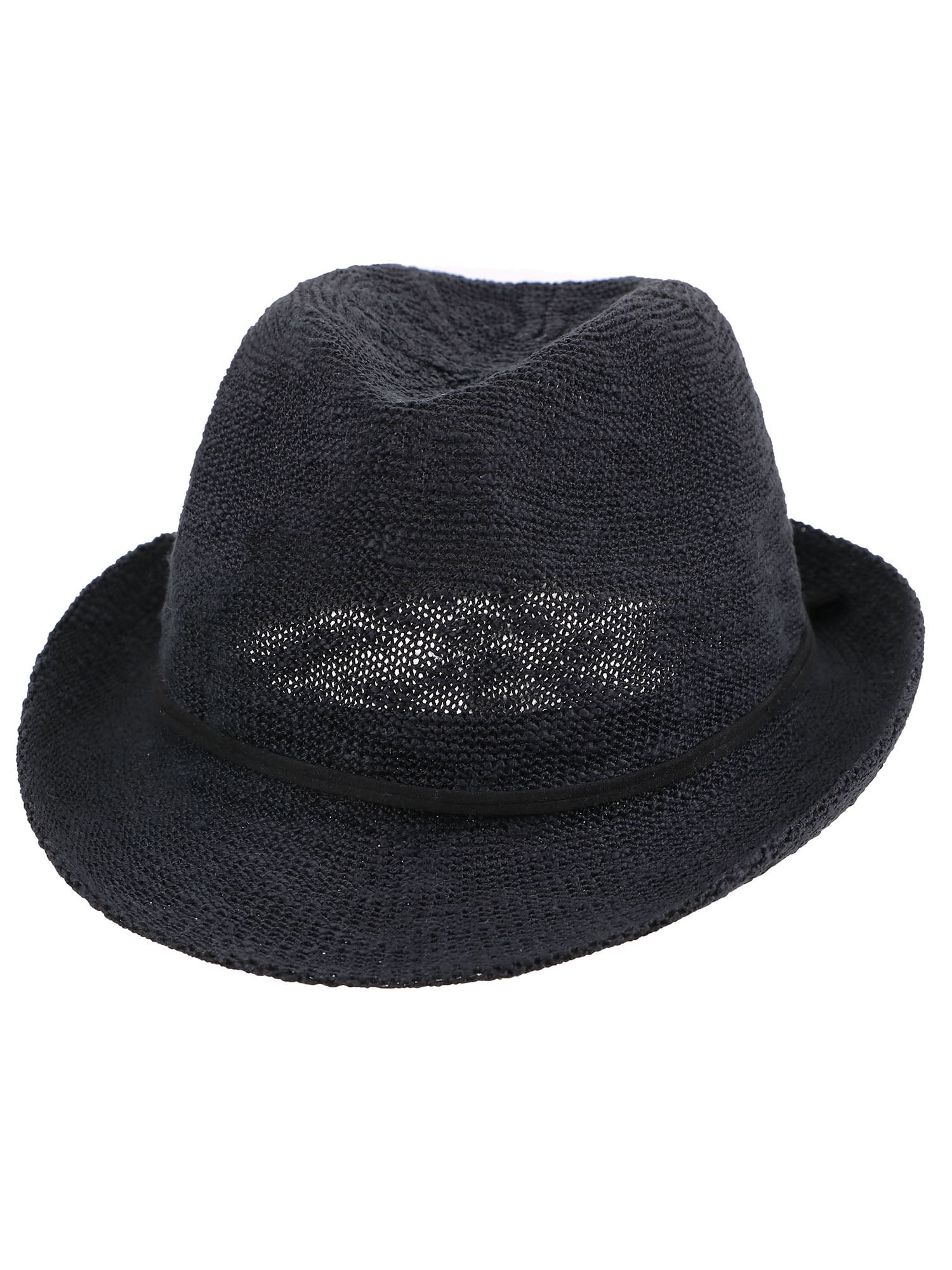 Simplicity Unisex Lightweight Packable Foldable Straw Fedora Hat Beach Sun Hat