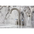thumbnail image 2 of Kingston Brass FSC8928KPS Verona Widespread Bathroom Faucet with Brass Pop-Up, Brushed Nickel, 2 of 7