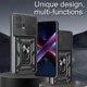thumbnail image 2 of For Motorola Edge 30 Fusion 5G Moto S30 Pro 5G Case with Slide Camera Lid PC + TPU Kickstand Phone C, 2 of 5