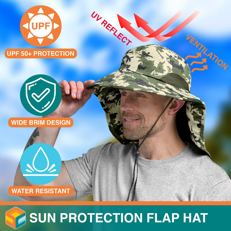 Sun Hats with Neck Protection