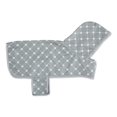thumbnail image 1 of Design Imports CAMZ14557 Robe pour Petit Animal Gris Imprimé Treillis Patte, 1 of 4