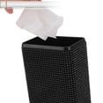 thumbnail image 5 of Unique Bargains Car Trash Can with Hook and Back Clip Hanging Plastic Trash Bin Black 1 Pcs, 5 of 7