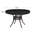 thumbnail image 2 of Covers&All Round Table Top Cover, 12 oz Waterproof & UV-resistant (44"Diameter x 4"H Inches, Black), 2 of 7