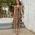 thumbnail image 3 of African Mud Tribal Cloth Sleeveless Dress Summer Women Clothes Dress for Pregnant Women Dresses, 3 of 9