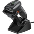 thumbnail image 1 of Escáner de código de barras Symcode 4590DA Bluetooth 2D 1D con soporte, 1 of 9