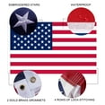 thumbnail image 3 of TOPFLAGS American Flag 3x5 - Premium America US Flag 3x5 ft. Embroidered Stars and Stripes - United States Flags for Outdoors, 3 of 8