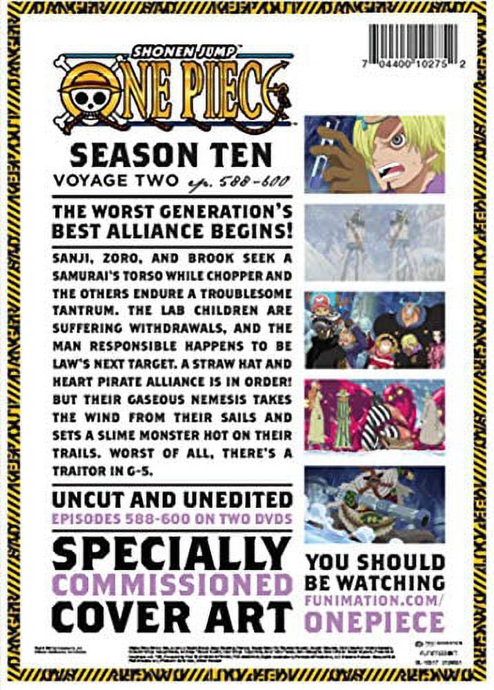 One Piece - Season Ten, Voyage Two - DVD