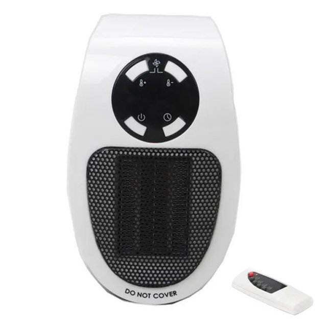 Calentador Mini ventilador eléctrico portátil de 240V, calentador de escritorio para el hogar, sala de estar, dormitorio, calefacción Tmvgtek Libre de BPA