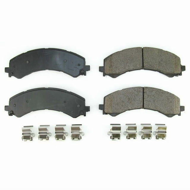 Power Stop Brake Pad 17-2405 Z17 Evolution; FMSI Number D2405; Ceramic Brake Pads; Set Of 4; With Premium Stainless Steel Hardware