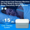 thumbnail image 4 of Cold Ice Machine pour Système de Thérapie du Genou Genou/articulation Coussin, Réservoir de Refroidissement et Pare-Chocs Silencieux, 4 of 11