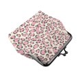 thumbnail image 4 of Lady Leather Wallet Zero 4.13 X 4.52 In Three-Dimensional Buckle Design Small Portable Easy Opening And Closing Leopard Skin Print Style Pink_4, 4 of 5