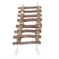 thumbnail image 1 of Puente De Escalera De Madera, Rechinar Los Dientes Puente De Escalada Para Mascotas Madera De Manzano Durable Suspendido Para Chinchilla Para Jardines Para Mascotas, 1 of 7