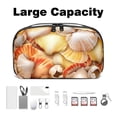 thumbnail image 3 of Shell Waterproof Oxford Cloth Charger Pouch USB Organizer Power Cord Box Organizer Cord and Cable Organizer Storage Pouch, 5.9x9.44x3.14 in., 3 of 6